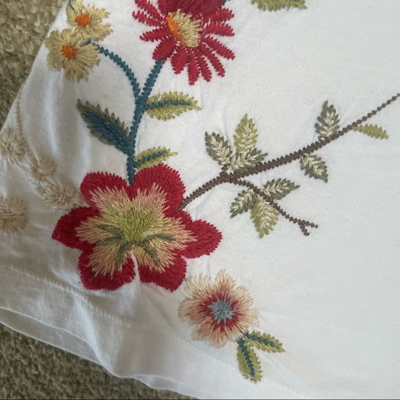 Johnny Was Ellia Puff Sleeve Shirt/ Blouse - Picture 3 of 8